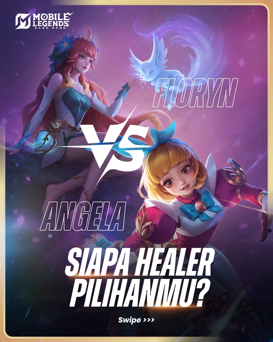 Adu Healer vs Tukang Push! Skin MLBB x Sanrio S40 Balik Lagi