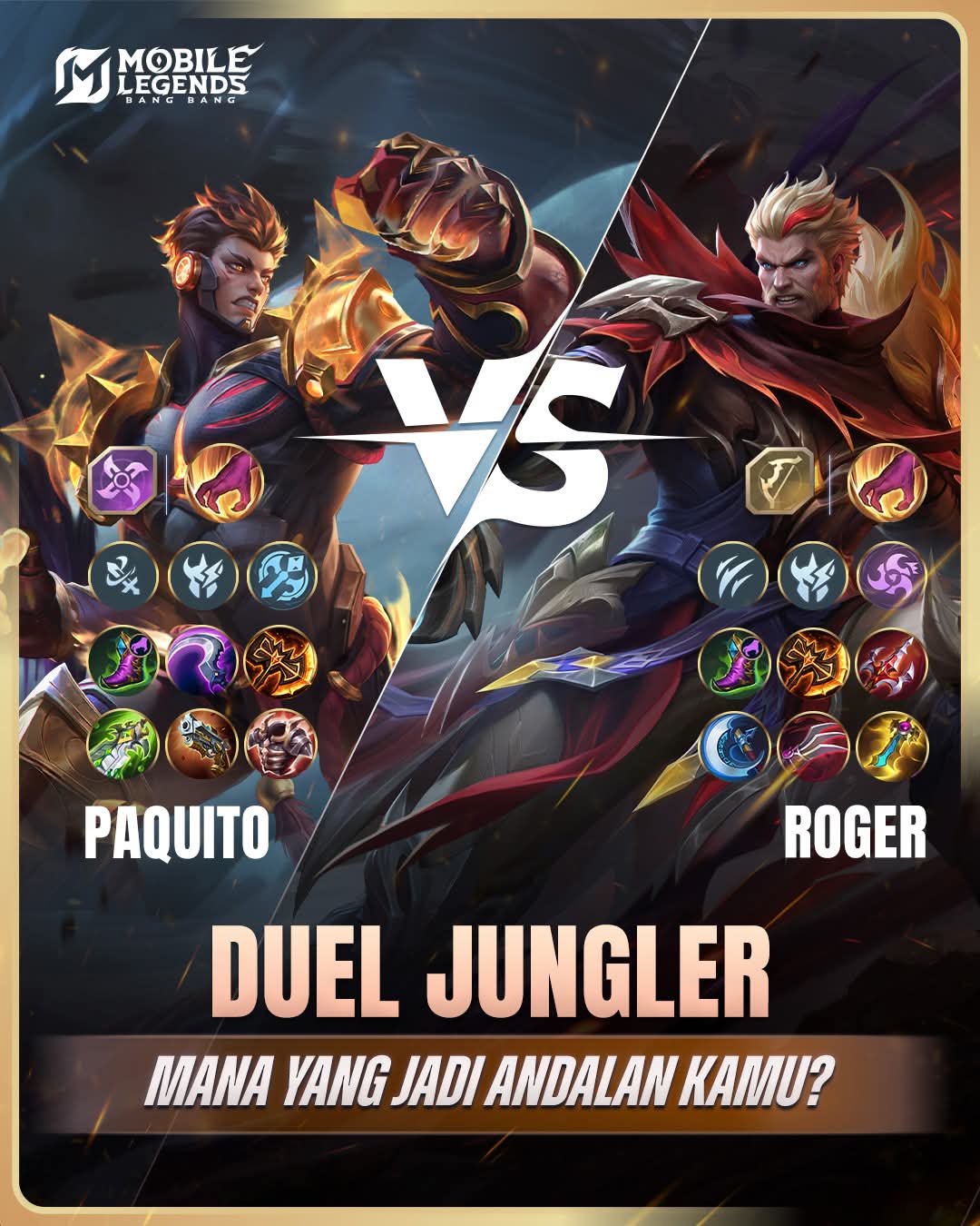 BATTLE JUNGLE FIGHTER! Paquito Atau Roger, Siapa Jagoanmu? 